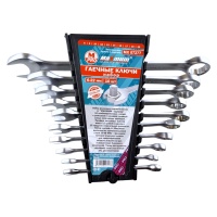 Набор гаечных ключей, 10 предметов, 6-22 мм, "MAXIMUM" MX 07277 (2143)