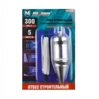 Отвес строительный 300 гр. с безопасным наконечником (2375)